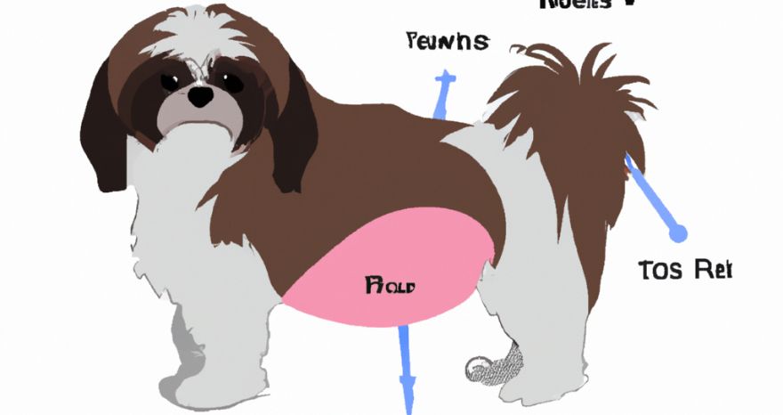 The echelon of the impregnate Shih Tzu